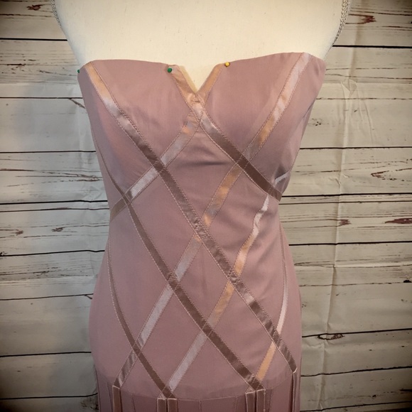 {NICOLE MILLER} - MAUVE/PINK FORMAL PROM DRESS ***** Donating on Nov 16th 2021 - Picture 3 of 8